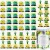 50 Pcs 1 Inch Quiet Critters Pom Poms with Storage Jar, Sea Urchin Fuzzy Pom Pom Classroom Management Tools, Behavior Reward Toys for Kids Homeschooling & Educational Activities