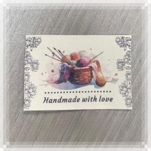 50pcs Custom Big Size Clothing Private Brand Tag,Handmade Fabric Labels,Personalized Cotton Labels