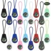 50 Pcs Mini Compasses with Cords, Colorful Pocket Sized Compass Set for Hiking, Camping, and Adventure, Sturdy Plastic and Nylon with Acrylic Mirror, for Children and Adults