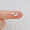 50 Pieces 8mm Gold or Silver Space UFO Metal Glitter, Kawaii Nail Art Decorations for Resin Crafts, Decoden, Shaker Fillers & DIY Embellishments