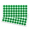 50 Sheets Number Stickers, Round Adhesive Number, Color Numbered Stickers Classification Labels for Lockers Suitable for Staff