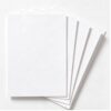 50 Sheets White Cardstock 8.5x11in Heavy Card Stock for Printer and Crafts
