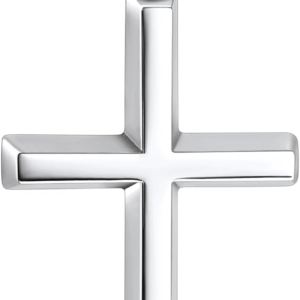 925 Sterling Silver Cross Necklace for Men