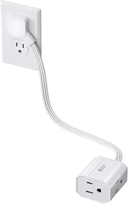 SUPERDANNY Short Extension Cord 1.5ft
