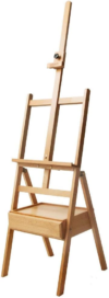Mont Marte Signature Box Floor Easel, Beech Wood 43.5 x 44 x 150 cm (LxWxH), 17.13 x 17.32 x 59.1″