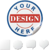 Custom Circle Stickers 1.5″ – 10″ Vinyl Waterproof Label | Personalized Round Sticker for Jars, Candles, Products and Businesses (50-2500 Labels)
