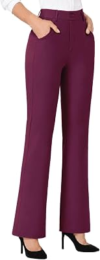 COPYLEAF Bootcut Dress Pants