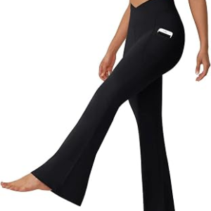 DLOODA Yoga Pants Flare Leggings