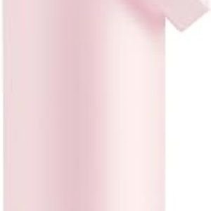 ENCOOL Insulated Water Bottle with Straw Stainless Steel Water Bottle, Leak-Proof, BPA-Free, Double Wall Vacuum Keeps Cold for 24 Hours for Sports, Travel, School (26 oz, Cotton Candy)