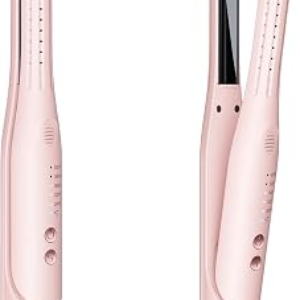 Wavytalk 0.65″ Pencil Flat Iron, Cool Curl Pencil, Small Airflow Styler and Straightener for Short Hair, Pixie Cut and Edges, Curling Iron for Short Hair with 360º Cool Airflow for Long-Lasting Hold