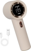 Portable Handheld Fan, Compact Personal Mini Fan (Beige)