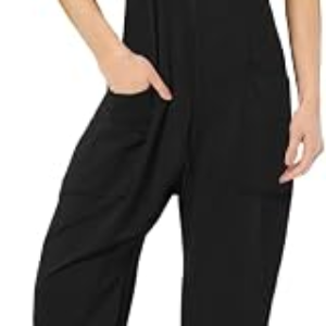 Girls’ Casual Loose Fit Modal Jumpsuit