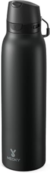 MEOKY 24 Oz Slim Insulated Water Bottle