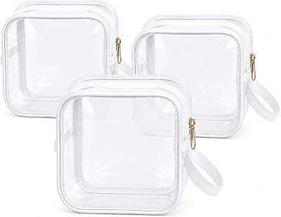 GREOIL 3-Pack Approved Toiletry Bag