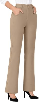 COPYLEAF Bootcut Dress Pants Women