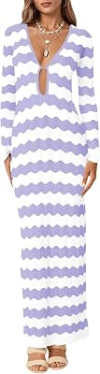 SAODIMALLSU Striped Dress