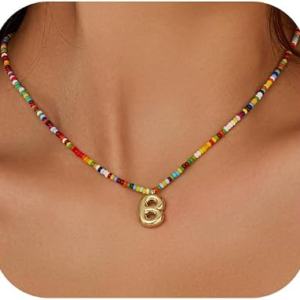 A ALARTAN Initial Necklace