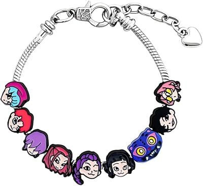 WDSANGESS Cartoon Kpop Charm Bracelet Adjustable Chain
