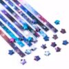 540 Sheets Twelve Constellations Origami Star Paper Strips, Galaxy Starry Sky Lucky Folding Colorful Graphic DIY Handcraft Paper for Art Craft Decoration, Gift and School Supplies