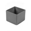 5.51 x 5.51 x 4.72 Inch Foldable Fabric Drawer Organizer, Non-Woven Storage Bin for Socks and Underwear, Collapsible Closet Divider (1 Piece)