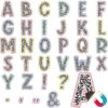 55 Pcs Pastel Magnetic Letters 3 inch Composition ABC Letter Magnets Whiteboard Magnetic Alphabet Letter Kit for Teacher Parents School Home Fridge Classroom Bulletin Board Learning Decor