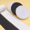 5.5Yards Sewing Elastic Band Knit Fabric 2.4in Wide White High Stretchy Strap for Sewing Crafts Waistband Bedspread DIY Project