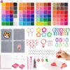 56000 PCS 96 Colors 2.6mm Mini Fuse Beads All in One,for Bead Art Lovers