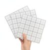 5.7 x 5.7 Inch Square Fuse Bead Pegboard, EVA Foam Pixel Art Alignment Base for Craft Projects