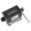 5 Digit Mechanical Counter, Resettable Manual Hand Pull Tally Counter5 Digit Manual Mechanical Counter