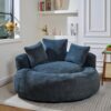 5FT Giant Bean Bag Chair for Living Room, Oversized Bean Bag for Adults
