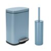 5L Pedal bin & Toilet Brush Set AKIRA Fog mat Spirella