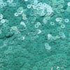 5mm Flat Sequins Seafoam Blue Green Opaque Embossed Texture Made in USA