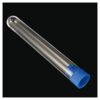5 Pcs 15mm*100mm Hard Plastic Transparent Test Tube with Cap 10ml Radioimmu