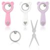 5Pcs Cateye Magnet for Nails, Nail Magnets for Nail Art Cat Eye Magnet Set