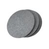 5 Pcs Sinte Metal​ Powder Sheet, Porous Round Ti Foam for Electrolysis
