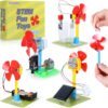 5 STEM Fans Toys, Science Kits for Kids 8-12, Electric Circuit Experiments