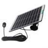 5W Solar Charger for Arlo Security Cameras with IP65 Construction Suitable for Pro 3, Pro 4, Pro 5S, Ultra and Floodlight Models (Black)