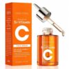 5x Vitamin C Face Serum 5-in-1 – Anti-Aging Facial Serum with Hyaluronic Acid & Vitamin E, Hydrating & Smoothing Formula, 30ml / 1 fl oz