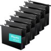 6-Pack Large Capacity Hanging File Folders,