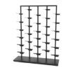 6-Tier Commercial Store Shoe Rack Metal Sneaker Display Shelves Rack Large