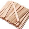 600 Pieces Disposable Wood Stick Beauty Spatulas Log Hair Removal Wax Coating and Scraping Tool Eyebrow Trimming Wooden Stick