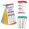 60PCS Learn to Read Phonics Flash Cards,Sight Word Bingo,Phonics Word Cards