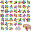 60PCS Mini Fidget Spinner Toys, Fidget Spinners Bulk Stress Relief Sensory Toys for Kids & Adults, Party Favors Gifts for Kids Teens, Classroom Prizes
