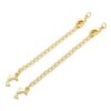 60pcs Necklace Extender Chains with Lobster Clasps for Jewelry Making