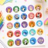 60pcs Reward Stickers for Teachers 20 Designs, Cute Animal Motivational Labels, Positive Classroom Incentive Decals, School Supplies for Homework Charts Prizes Assignments Behavior Rewards