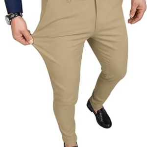 ZKMAN Slim Fit Stretch Dress Pants