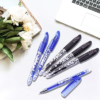 QTQYQJ Erasable Gel Pens – 6 Pack Heat Erase Pens for Fabric Black/Blue Inks Pens 0.5mm Fine Point Refillable Ball Pen Gel Ink Rollerball Pens