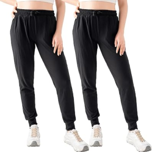 TRIUNION Womens Joggers Pants –2 Pcs