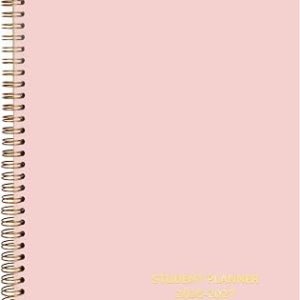 Student Planner 2026-2027 Monthly & Weekly School Planner 2026-2027 Student Planners Academic Year for Middle and High School, Aug 2026 – Jun 2027, 8.2″ x 10.7″, Academic Planners with Stickers – Pink