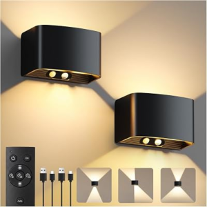 BONLION Sensor Wall Light with Remote Control